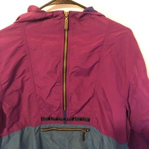 L.L.Bean VTG Y2k spring hooded windbreaker pull over jacket